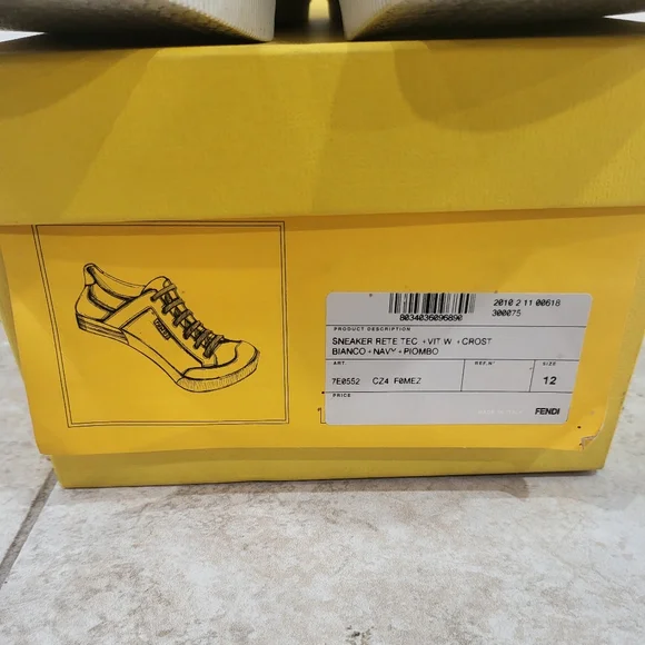 Fendi tennis shoes